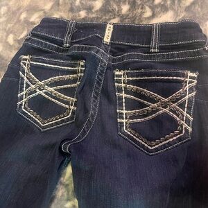 Ariat Women's Dark Blue Boot Cut Jeans